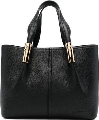 Elisabetta Franchi Borsa tote in pelle - Nero