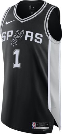 Nike Spurs Icon Edition 2020 Nike Mens NBA Authentic Jersey in Black | CW3462-010