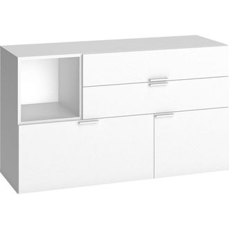 Calicosy C&oacute;moda 3 cajones y 1 puerta L120 cm - Blanco