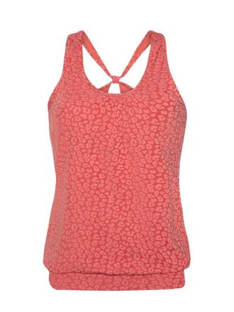 Protest Tankini-Top PROTEST Tankini Top MIXCACHI, Damen, Gr. L, EURO, rot (cottagerust), Obermaterial: 82% Polyamid PA. 18% Elasthan EL., Bikini-Oberteile Tan