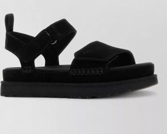 UGG goldenstar suede sandals ankle strap design