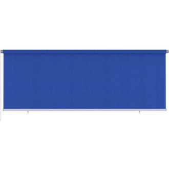 vidaXL Persiana Enrollable De Jard&iacute;n Hdpe Azul 400x140 Cm Vidaxl