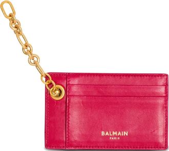 Balmain Portacarte Pulse in pelle - Rosa