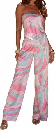 Runaway The Label Milani Satin Pants In Pink