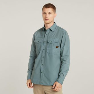 G-Star Dakota Slim Shirt - Grijs - Heren
