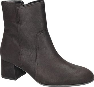 Gabor 8063.01.005 Enkellaars - Dames - Laarzen met Hak - Zwart - 38 EU - Leer - Schoenen