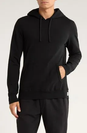 Reigning Champ Lightweight Terry Pullover Hoodie in Black at Nordstrom Rack, Size Small