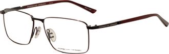 Porsche Design Mens 55mm Black Opticals
