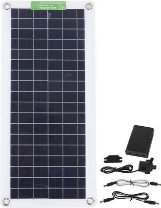 OEM Bomba De Agua Solar De 10 W Y 12 V, Bomba Sumergible Solar Para Fuentes De Bajo Ruido, Elevaci&oacute;n De 5 Metros, 800 L/h