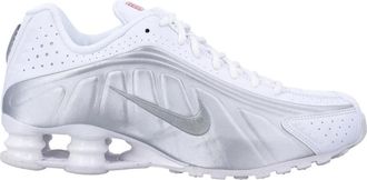 Nike Veerkrachtige Shox R4 Sneakers - Heren - Hardloopschoenen - Grijs - 40 1/2 EU - Polyester - Fitness