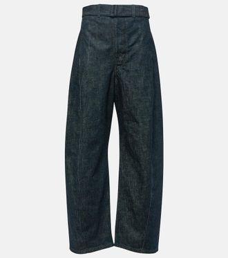 Christophe Lemaire High-rise barrel-leg jeans