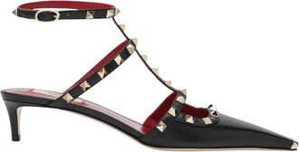 Valentino Garavani Ankle Strap T. - Shoes - Mujer - Negro - 39 1/2 EU