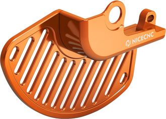OEM Protector De Disco De Freno, Aluminio Forjado, Dise&ntilde;o Ligero, Delantero Naranja