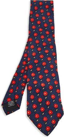 BOSS Cravatta a fiori - Blu