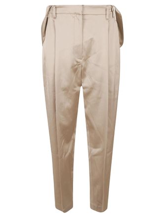 Brunello Cucinelli Wide Leg Plain Trousers
