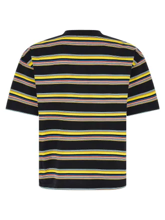 Marni Multicolored Striped T-Shirt - Black
