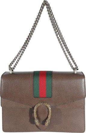 Gucci Brown Canvas Web Medium Dionysus (Authentic Pre-Loved)