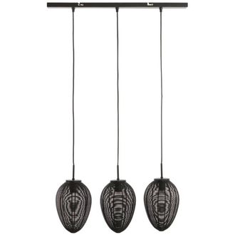 Light & Living Light&living - L&aacute;mpara Colgante - Yaelle - Negro - Metal - Gran