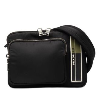 Prada Pre-owned Prada Tessuto Front Pocket Logo Crossbody Ladies GEJ67H7EF9SKNUZW