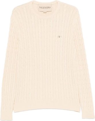 Valentino Garavani Maglione VLOGO - Toni neutri