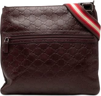 Gucci Pre-owned Gucci Guccissima Web Crossbody Unisex J0H1Q538S4OASX3N