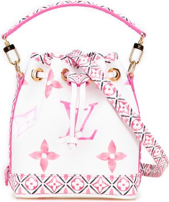 Louis Vuitton Pre-owned Womens Nono Bucket Bag Monogram - White Leather - One Size