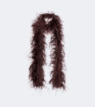 New Arrivals Bufanda Ilkyaz de plumas