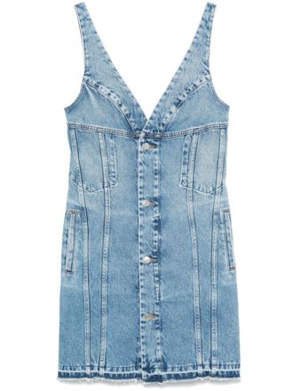 Stella McCartney Denim mini-jurk - Blauw