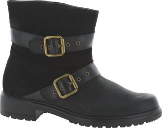 Munro Womens Dallas Boots In Black Leather