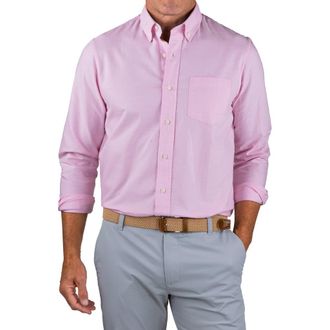 Tailor Vintage Classic Fit Cotton Oxford Button-Down Shirt in Pink at Nordstrom Rack, Size Xx-Large