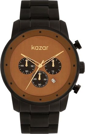 Kazar Herenhorloge met een uniek ontwerp - Heren - Horloges - Zwart - ONE Size - Accessoires