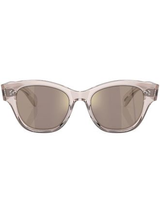 Oliver Peoples Occhiali da sole cat-eye Eadie - Grigio