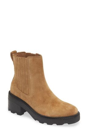 Madewell The Gwenda Platform Ankle Boot in Toffee at Nordstrom, Size 11