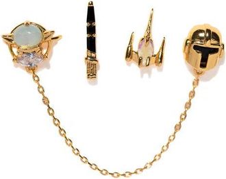Girls Crew Star Wars This is the Way Set of 3 Mismatched Earrings in Gold at Nordstrom