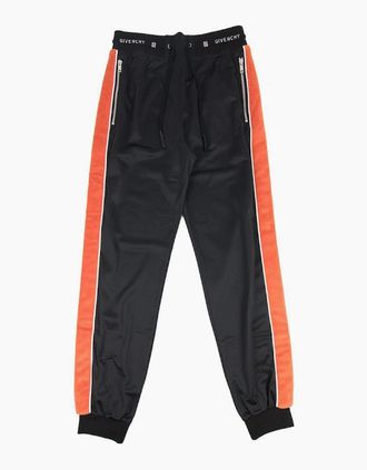 Givenchy Mens Givenchy Track Pants Black/Orange - Black/Multi - Size: 35/34/32/40/Regular