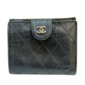 Chanel Pre-owned Wallets, female, Black, Size: ONE SIZE Pre-owned Vintage Wallet