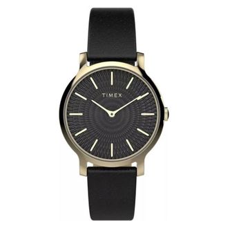 Timex Transcend Quartz Black Dial Ladies Watch TW2V92600