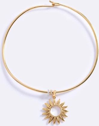 Emma Pills Desert Heat Choker in Gold at Nordstrom, Size 15