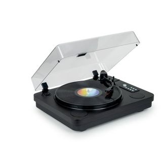 Thomson Platine Vinyle Bluetooth Thomson Tt650bt - Enregistrement Usb - 2 Haut-parleurs - Noir