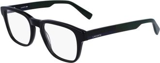 Lacoste L2909 Vierkante Brillen - Heren - Brillen - Zwart - 51 MM - Accessoires