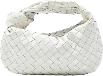 Bottega Veneta 2012-2025 Nappa Intrecciato Jodie mini-tas - Wit