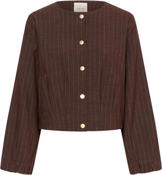 Cream Jassen - Dames - Bomber jackets - Bruin - L - Jassen