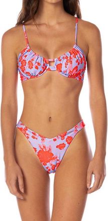 Maaji Jady Unmolded Underwire Bikini Top In Lavender Dream