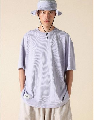 Mizuno Mens Sportstyle FloraTech T-Shirt - Purple - Size: 36