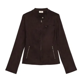 Oltre Mujer, Chaquetas, Marrón, Talla: 3XL