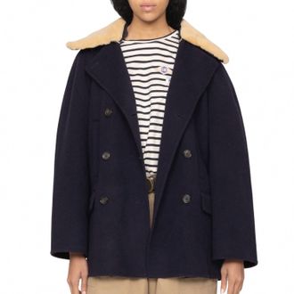 Sea New York Astra Peacoat In Navy