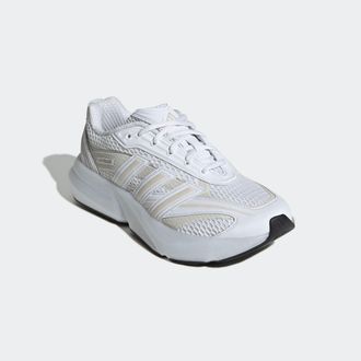adidas Sneaker ADIDAS SPORTSWEAR LIGHTBLAZE GLOW, Damen, Gr. 38,5, weiss (cloud wei&szlig;, cloud wei&szlig;, zero metallic), Synthetik, Textil, Schuhe Sneaker