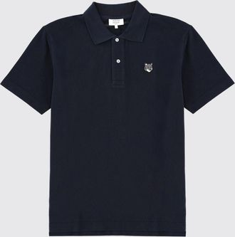 Maison Kitsun&eacute; Polo Shirt MAISON KITSUN&Eacute; Men color Blue