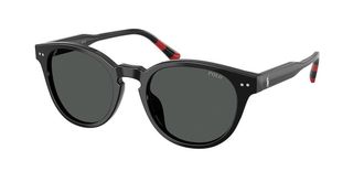 Polo Ralph Lauren PH4241F Asian Fit 500187 Mens Sunglasses Black Size 52