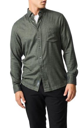 Rodd & Gunn Barrhill Sports Fit Button-Down Shirt in Forest at Nordstrom, Size Xxx-Large
